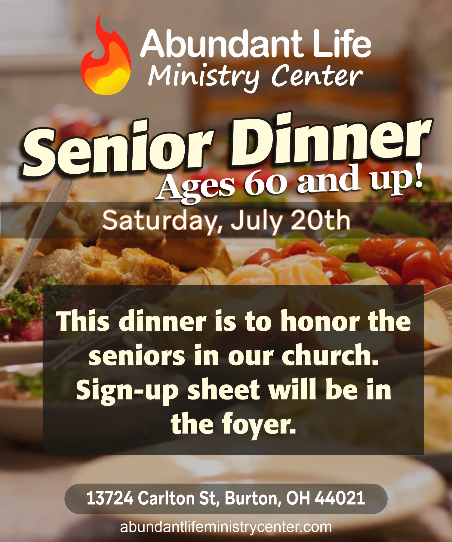 Senior Dinner 2024